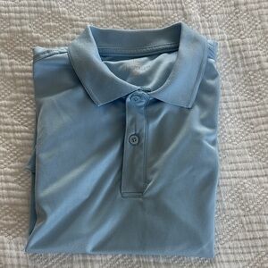 Charter Club Kids Light Blue Short Sleeve Polo Shirt